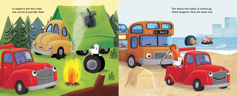 Tow Truck Joe Makes a Splash