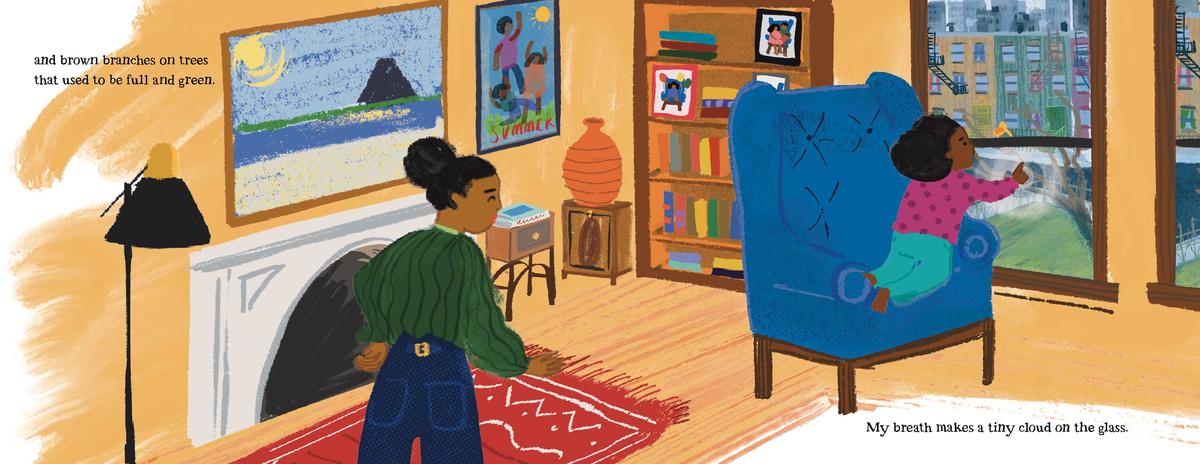 The Blue Velvet Chair