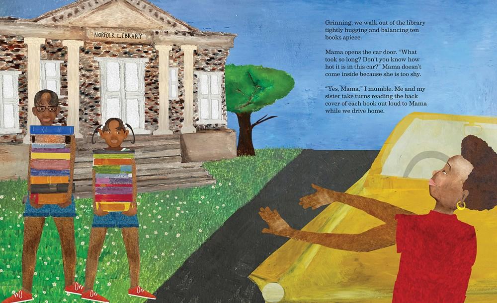 Mama's Library Summers: A Picture Book