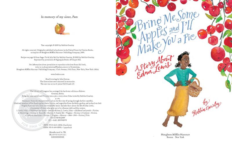 Bring Me Some Apples and I’ll Make You a Pie: A Story About Edna Lewis