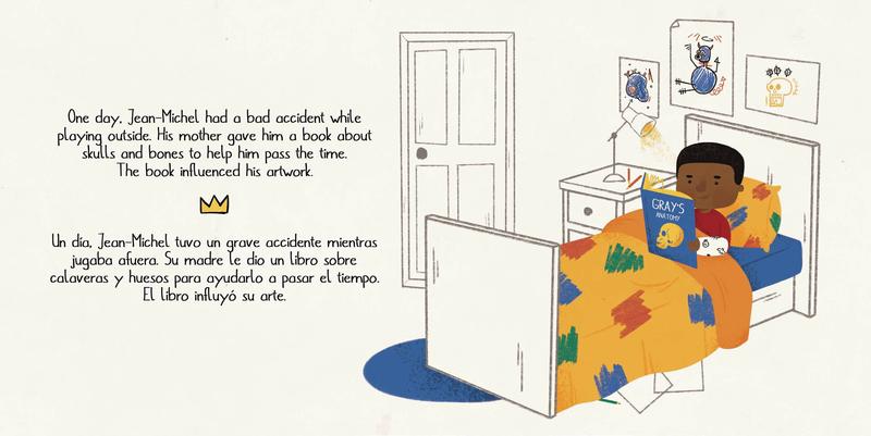The Life of / La vida de Basquiat: A Bilingual Picture Book Biography