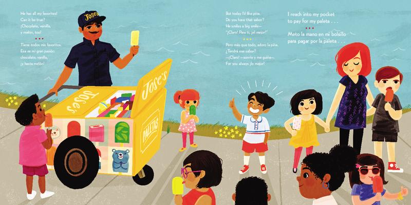 Paletero Man/ÁQue Paletero tan Cool!: Bilingual English-Spanish
