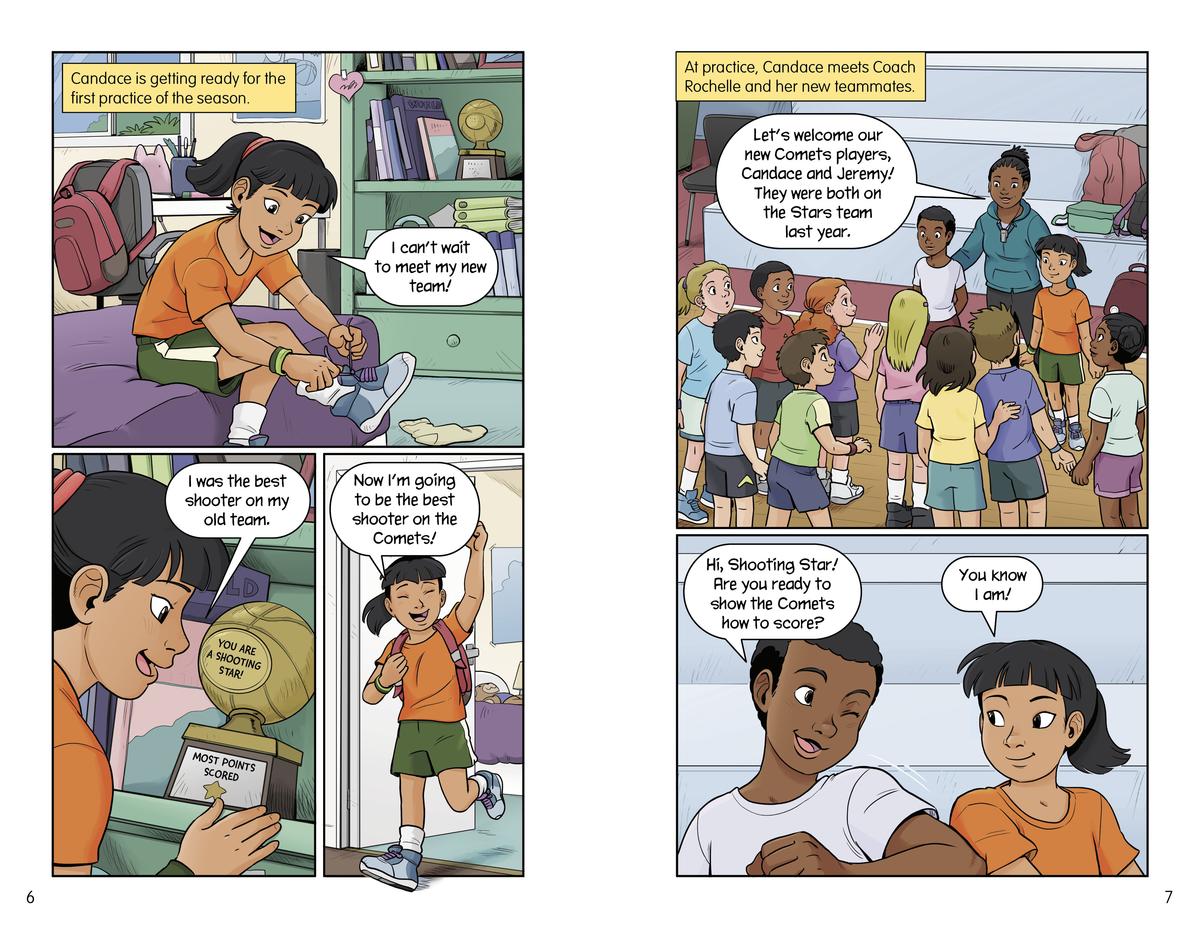 The Lousy Layup: A Basketball Graphic Novel