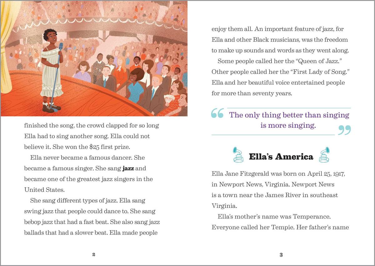 The Story of Ella Fitzgerald: An Inspiring Biography for Young Readers