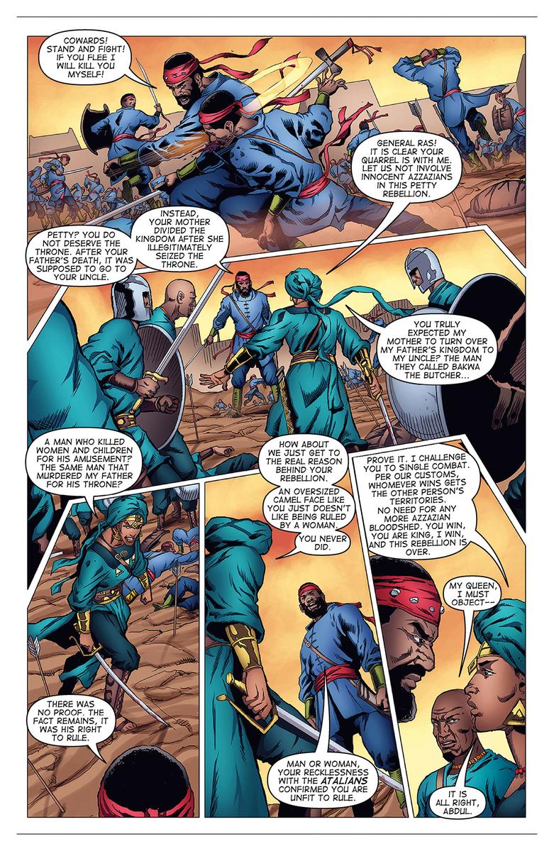 Malika: Warrior Queen Volume 1
