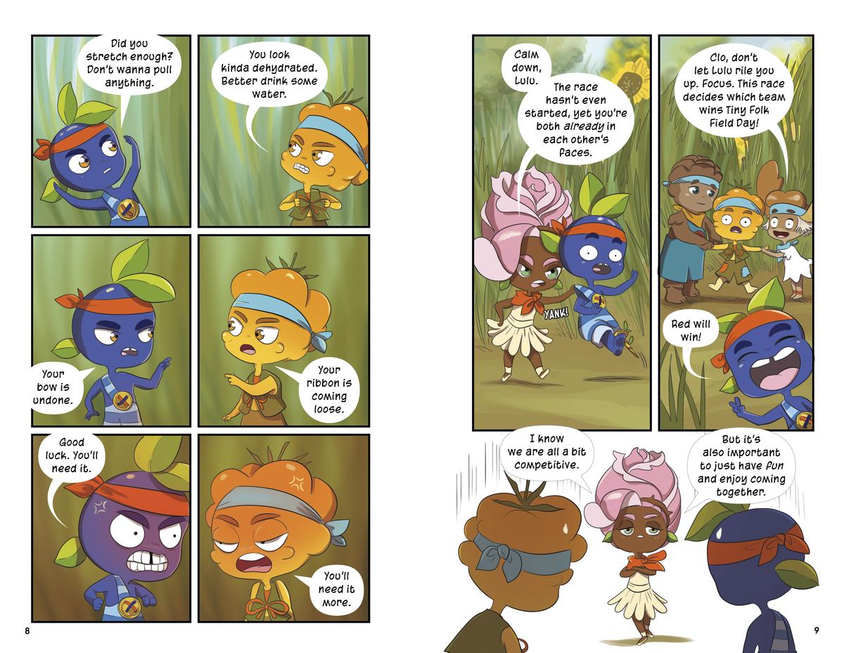 Lulu Has a Field Day-- Tales of the Tiny Folk