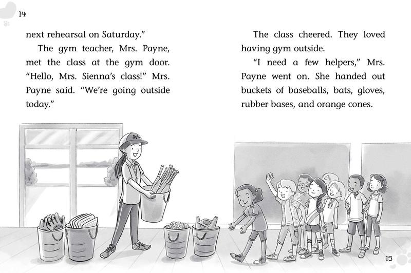 Ellie Steps Up to the Plate