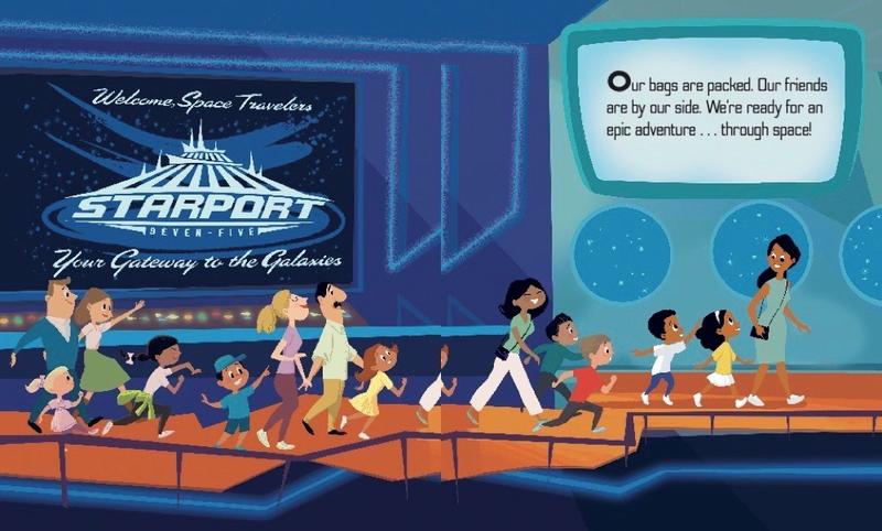 Space Mountain (Disney Classic) Little Golden Book