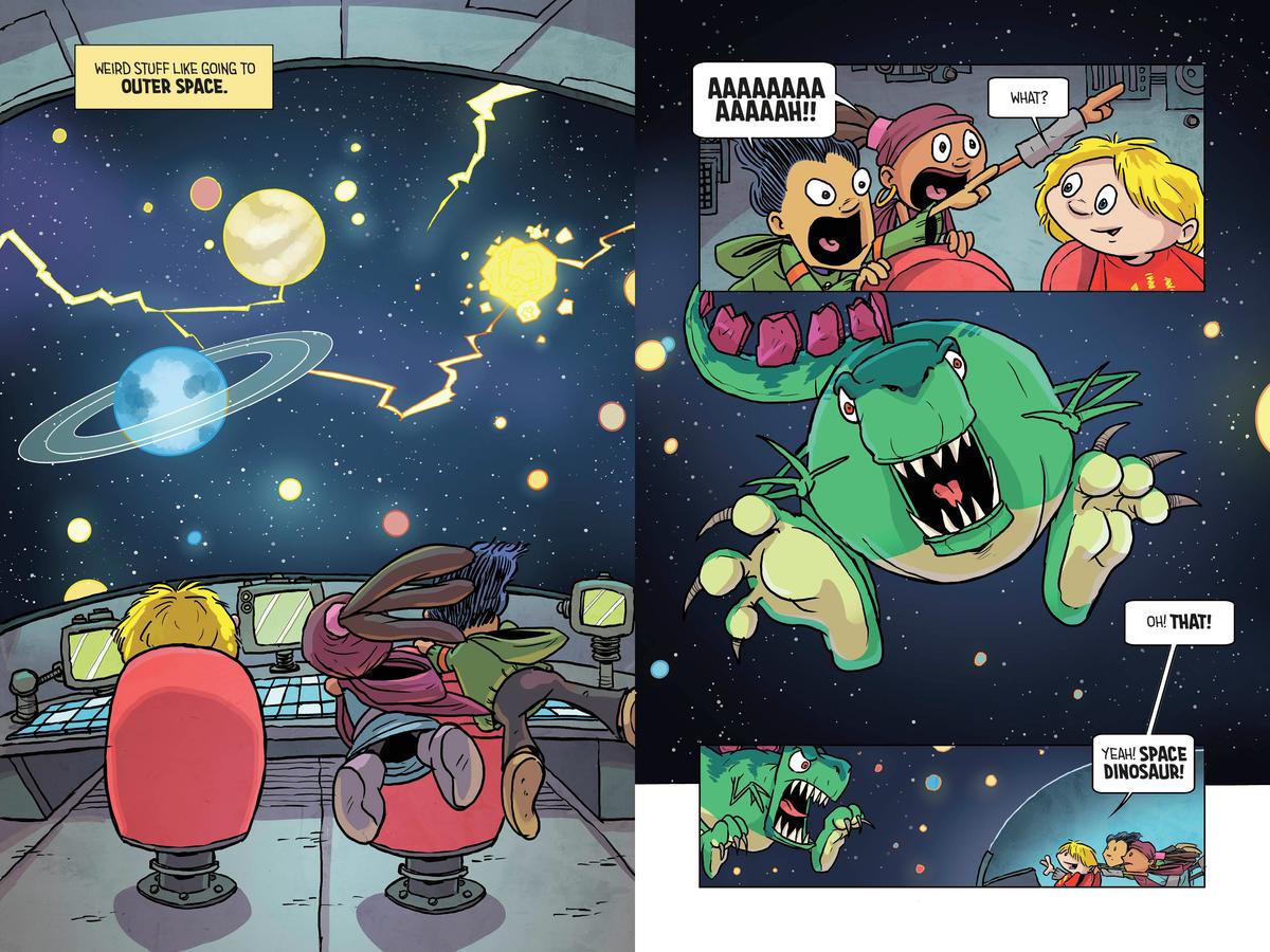 Hilo Book 11 The Great Space Iguana: (A Graphic Novel)