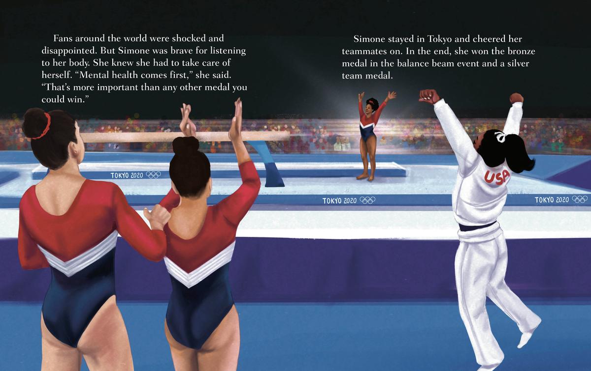 Simone Biles A Little Golden Book Biography LITTLE GOLDEN BOOK