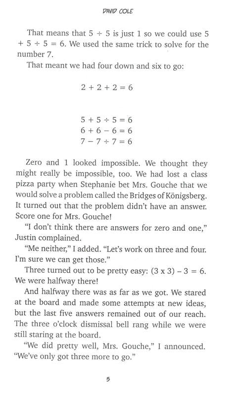 A Sequence of Events: The Math Kids (Book 2)