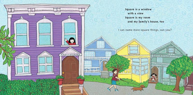 Round is a Mooncake: A Book of Shapes