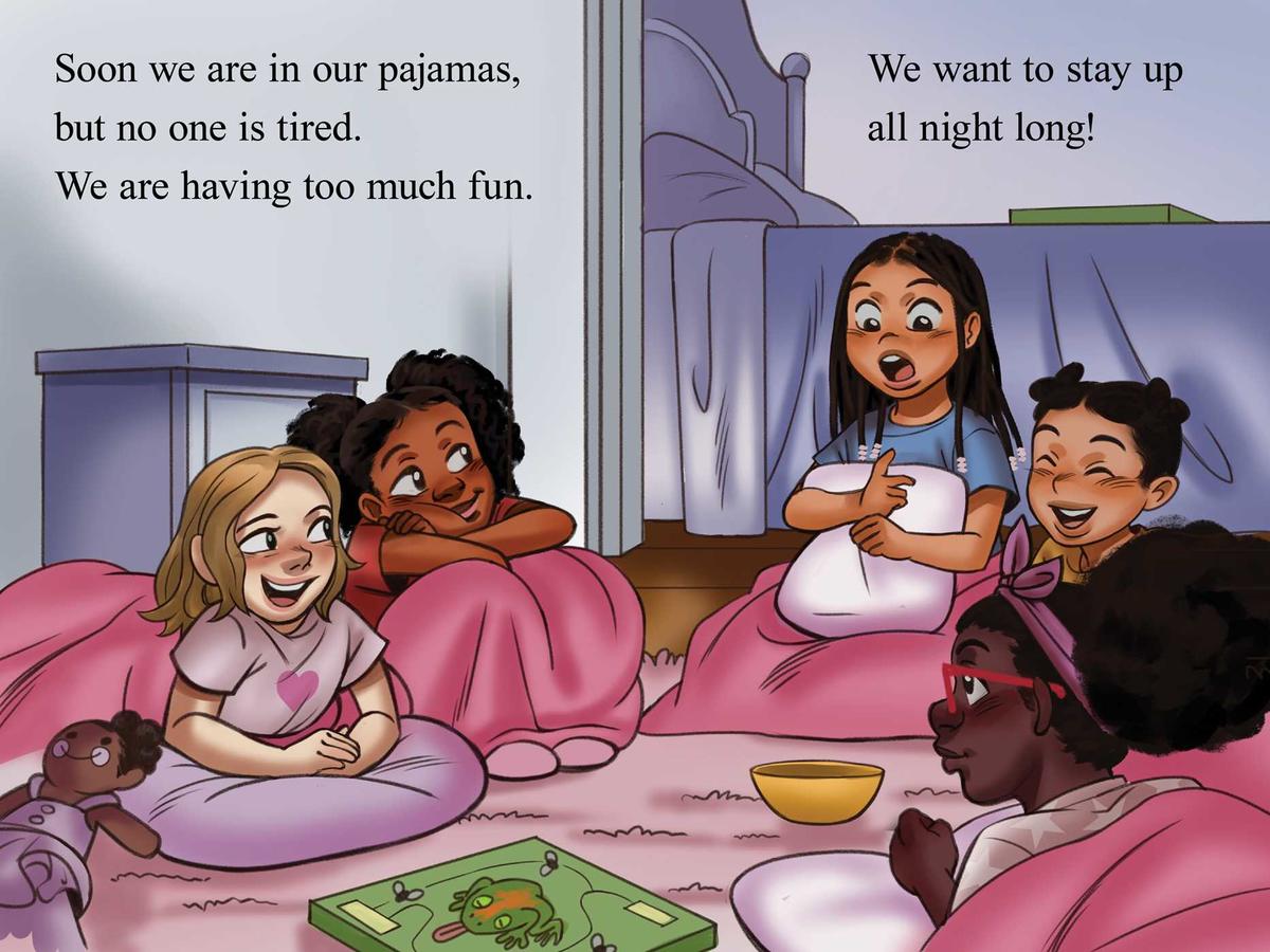 Parker's Slumber Party: Ready-to-Read Level 1 (A Parker Curry Book)