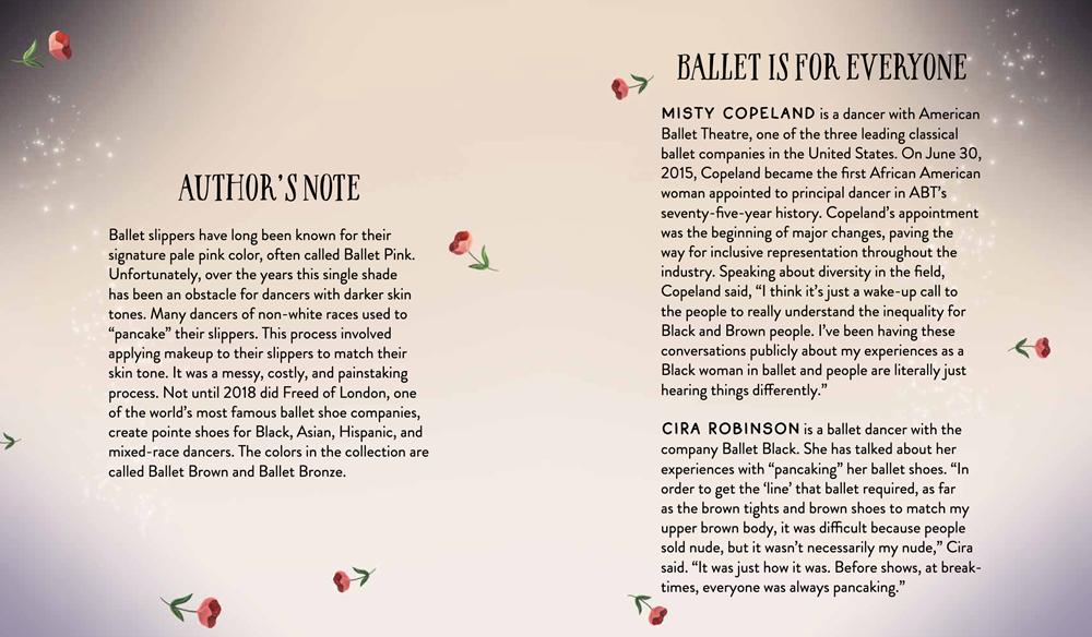 Lupita's Brown Ballet Slippers