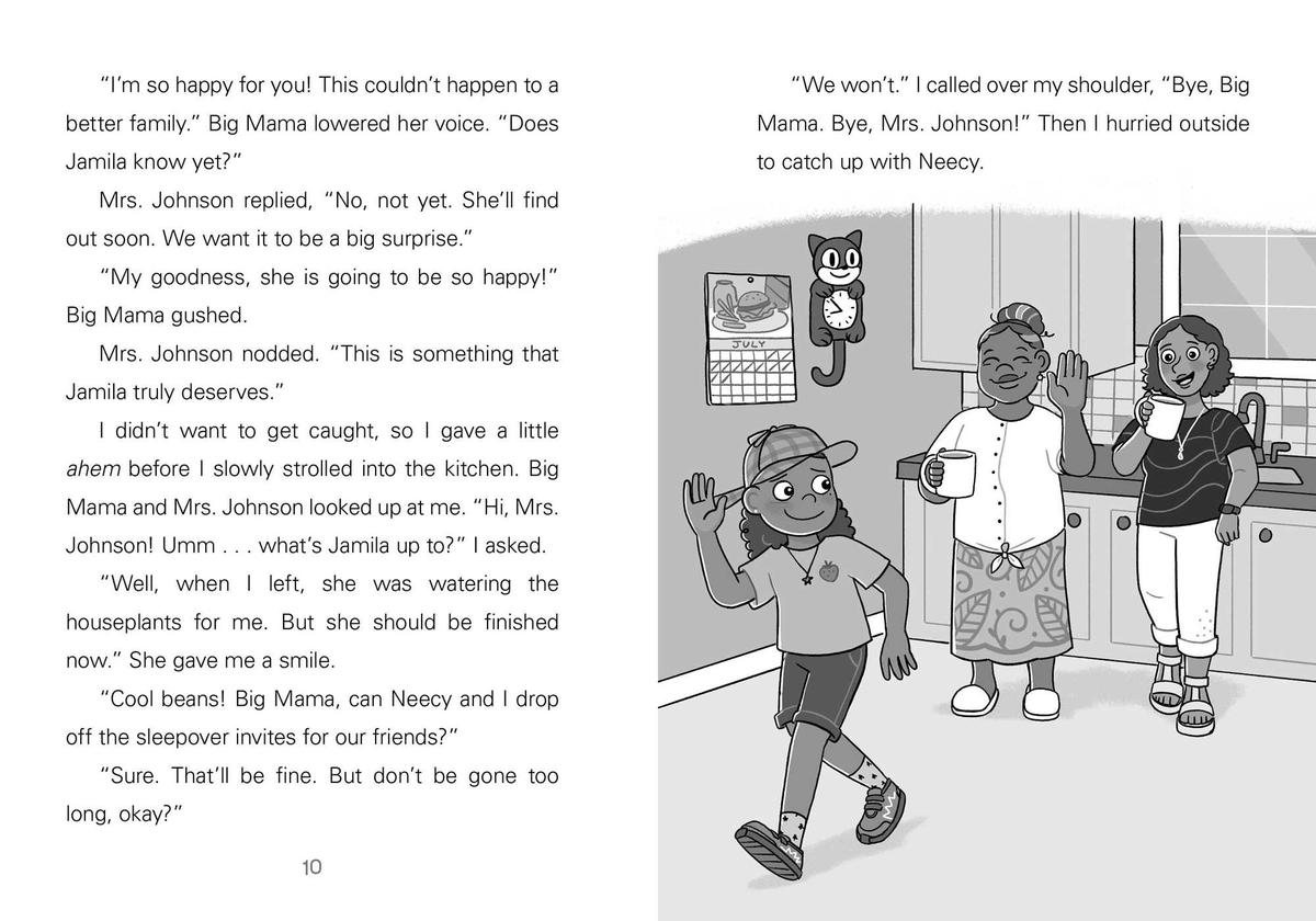 Neecy and Nay Nay and the Mystery Sleepover (Neecy and Nay Nay #4) (A Little Bee Books Chapter Book Series)