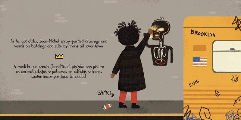 The Life of / La vida de Basquiat: A Bilingual Picture Book Biography