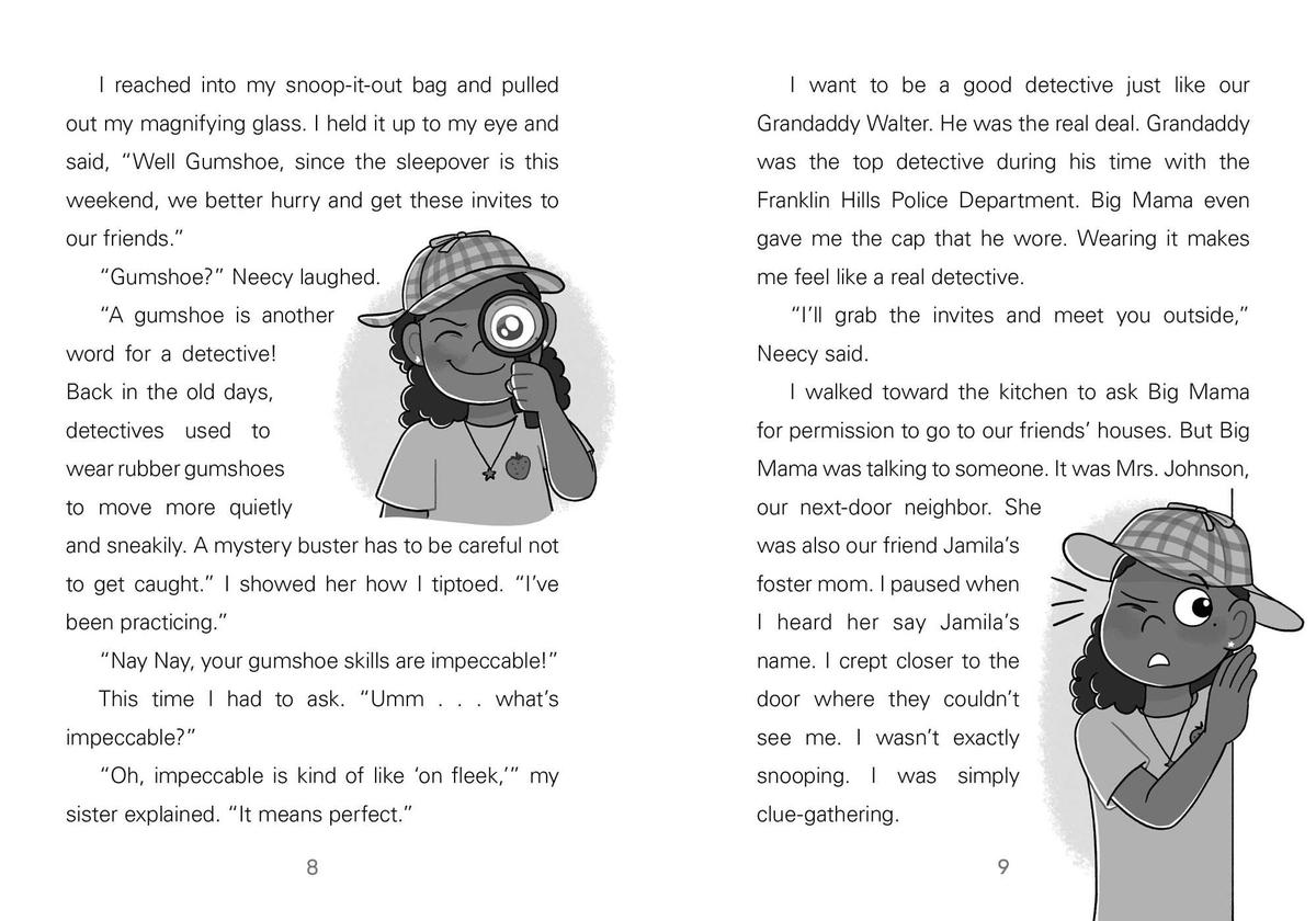 Neecy and Nay Nay and the Mystery Sleepover (Neecy and Nay Nay #4) (A Little Bee Books Chapter Book Series)