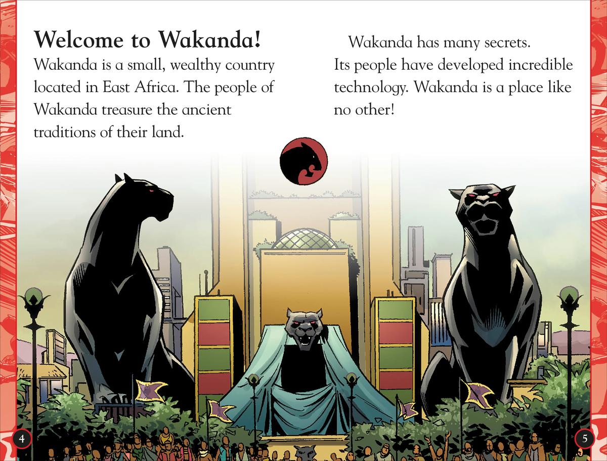 DK Reader (Level 2)  Marvel Black Panther Wakanda Forever!