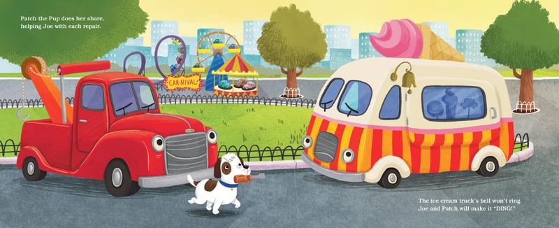 Tow Truck Joe Makes a Splash