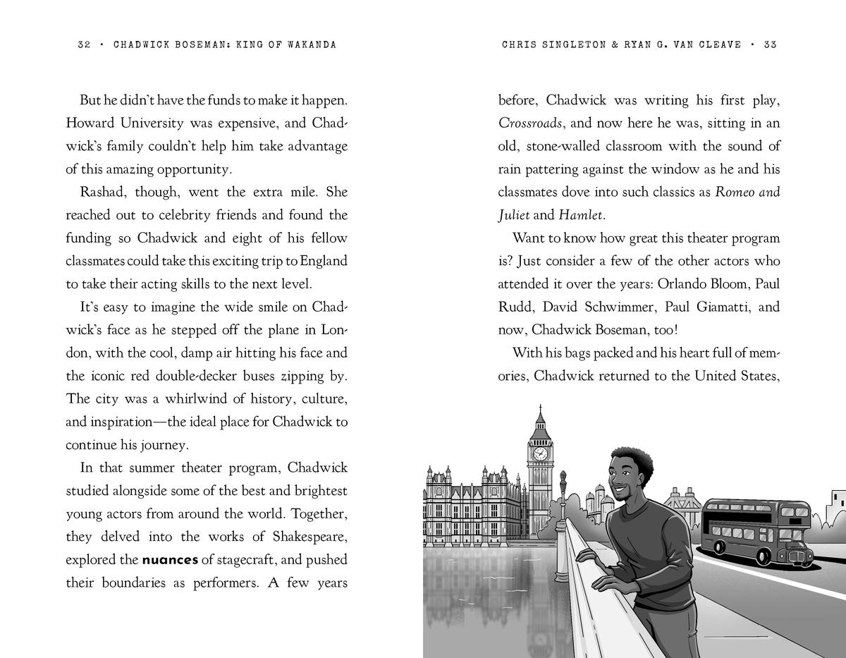 Black History Heroes: Chadwick Boseman: King of Wakanda: A Hero On and Off the Screen