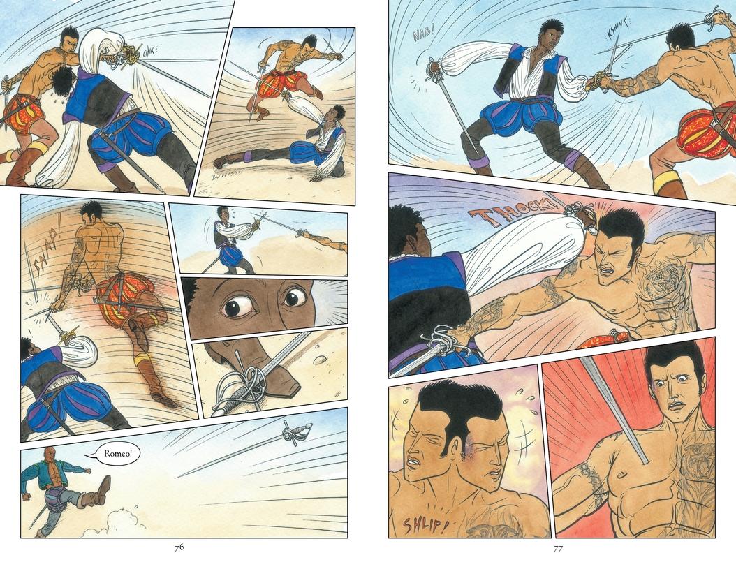 Romeo and Juliet: A Graphic Novel: (A Retelling of the Classic Romantic Tragedy for Young Adults)