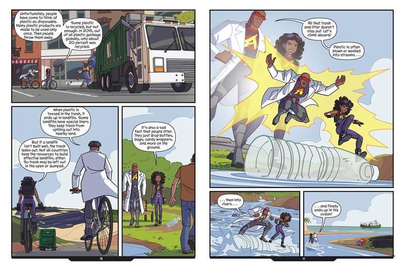 Ocean Plastics Problem: A Max Axiom Super Scientist Adventure