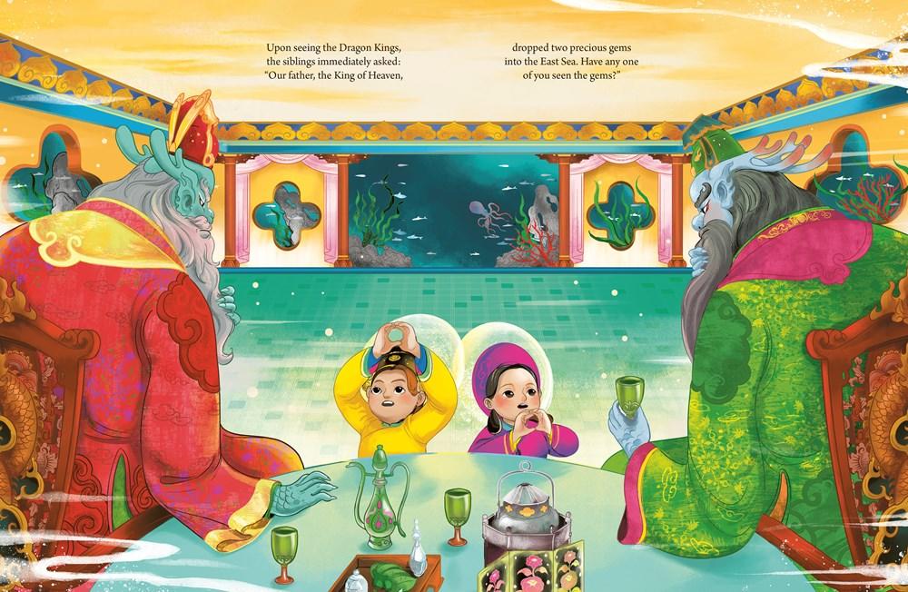 How the Sun and Moon Came to Be: A Picture Book