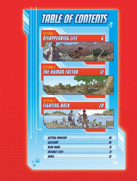 Animal Extinction Emergency: A Max Axiom Super Scientist Adventure