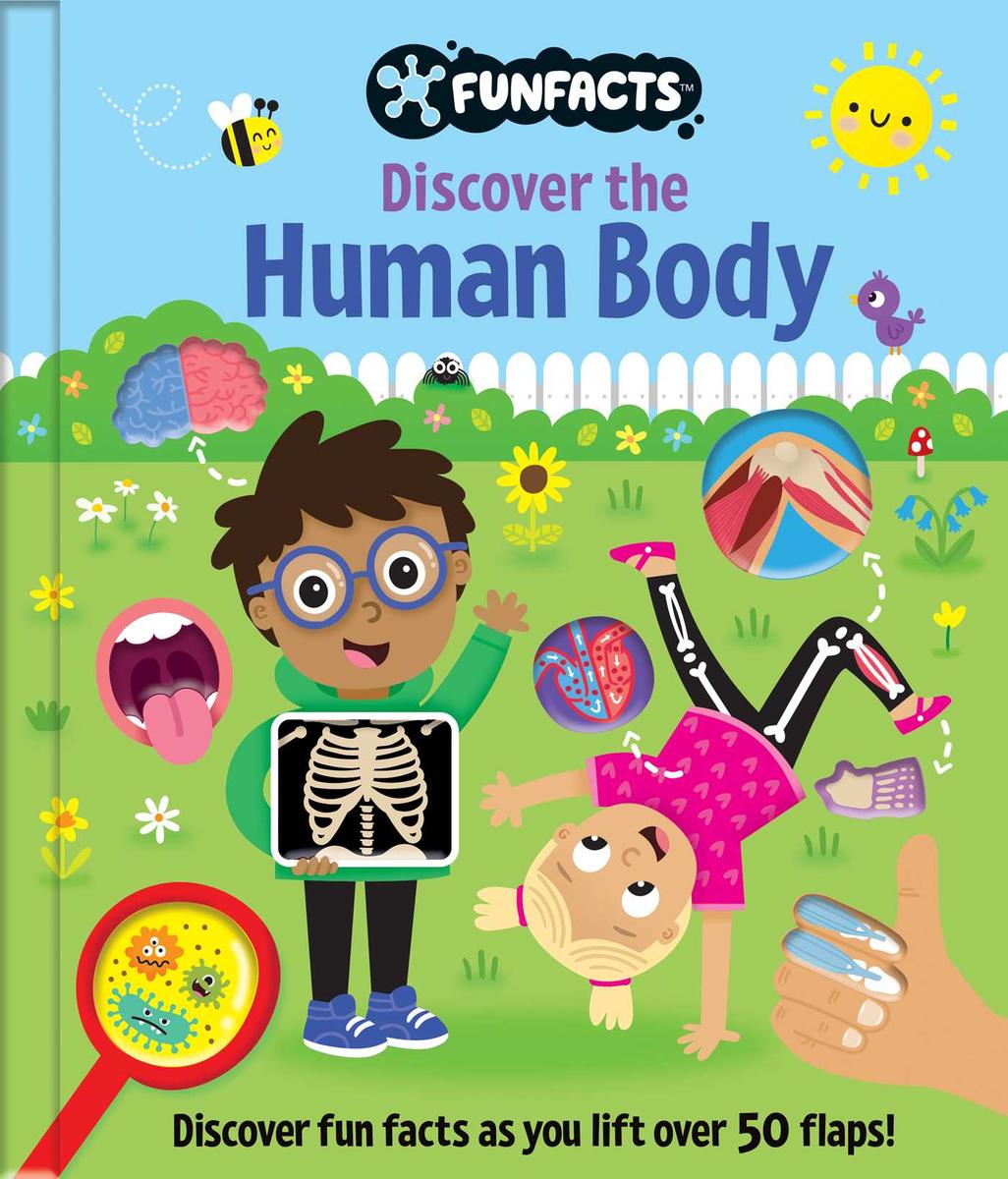 Discover the Human Body: Lift-the-Flap Book: Board Book with Over 50 Flaps to Lift!