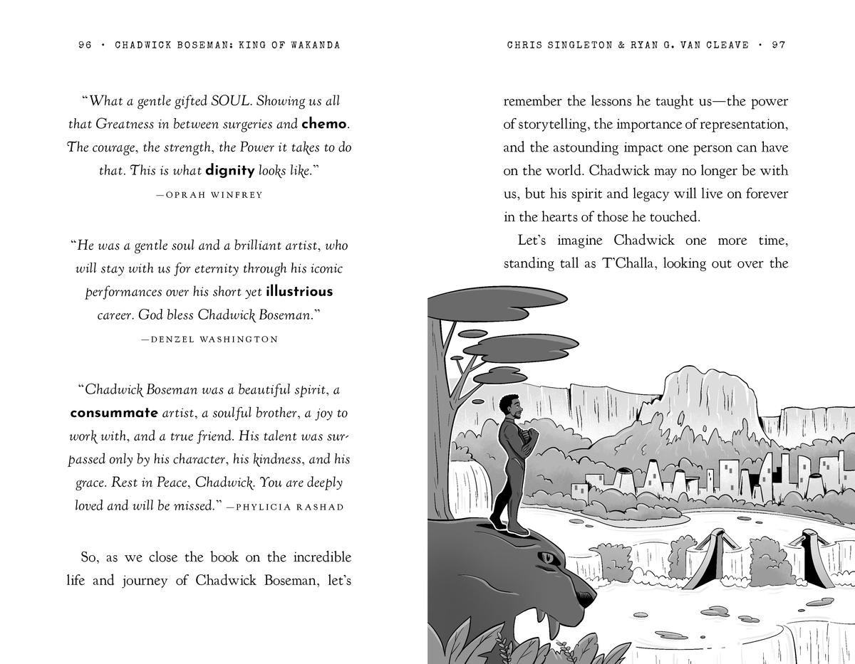 Black History Heroes: Chadwick Boseman: King of Wakanda: A Hero On and Off the Screen