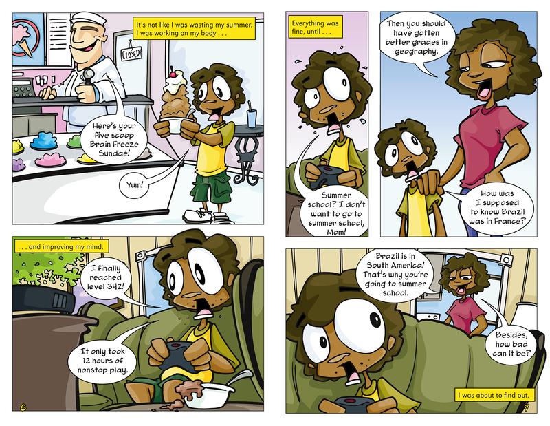 Secret of the Summer School Zombies: School Zombies