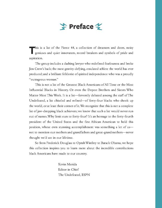 The Fierce 44: Black Americans Who Shook Up the World
