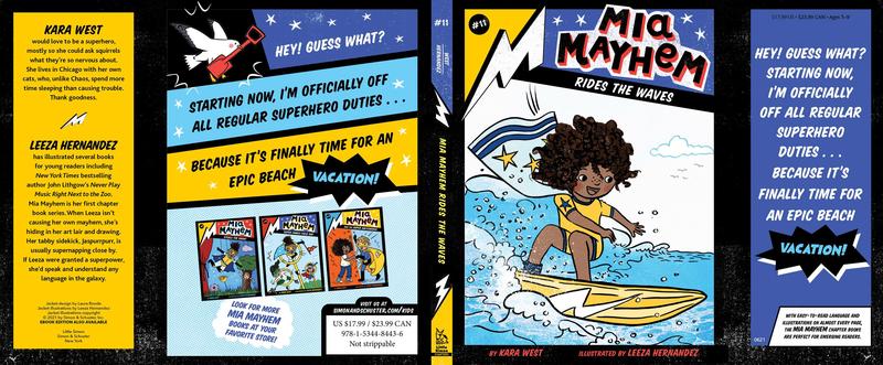 Mia Mayhem Rides the Waves