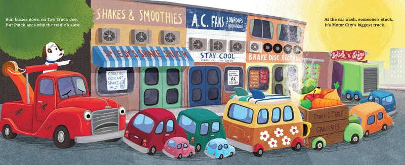 Tow Truck Joe Makes a Splash