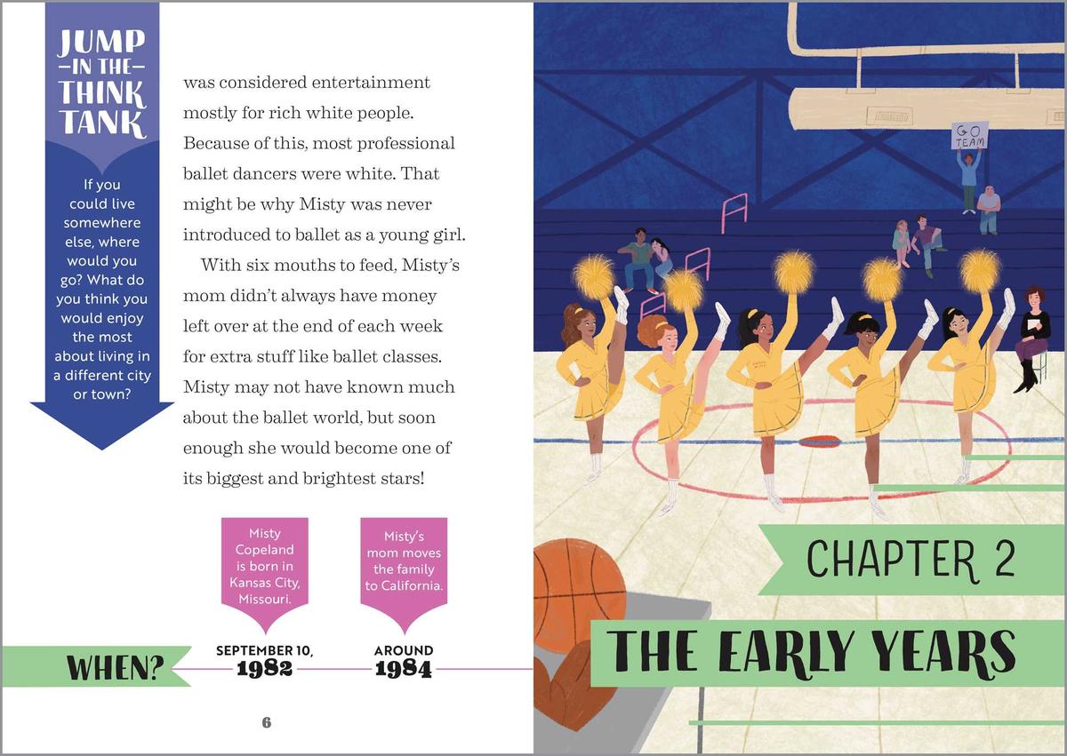 The Story of Misty Copeland: An Inspiring Biography for Young Readers