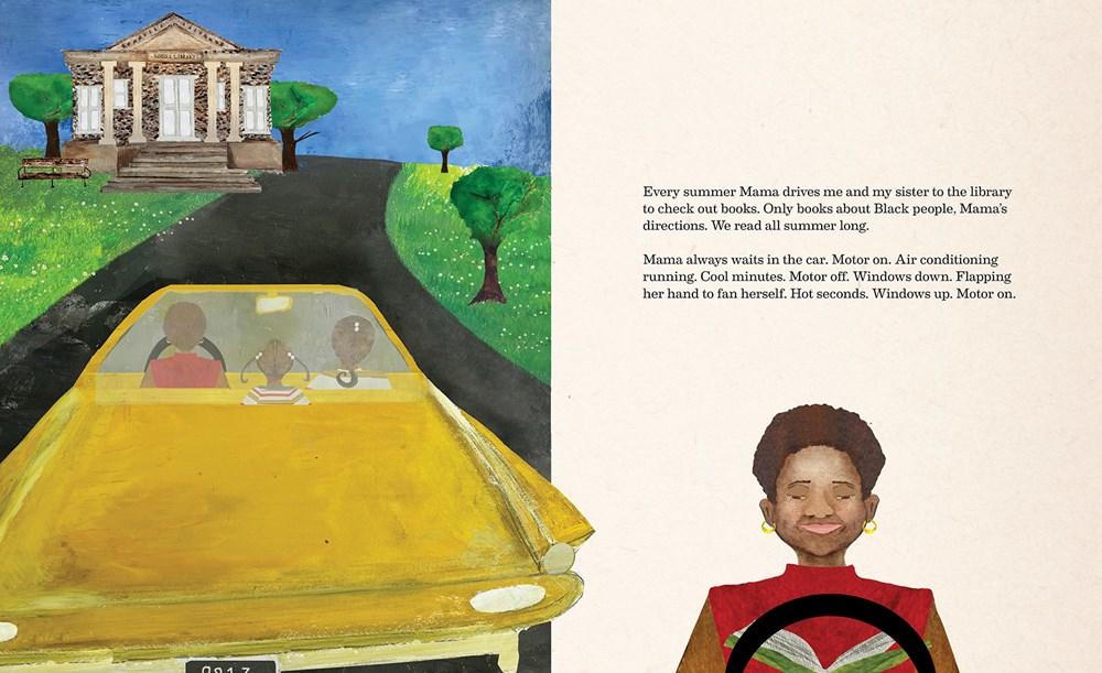 Mama's Library Summers: A Picture Book