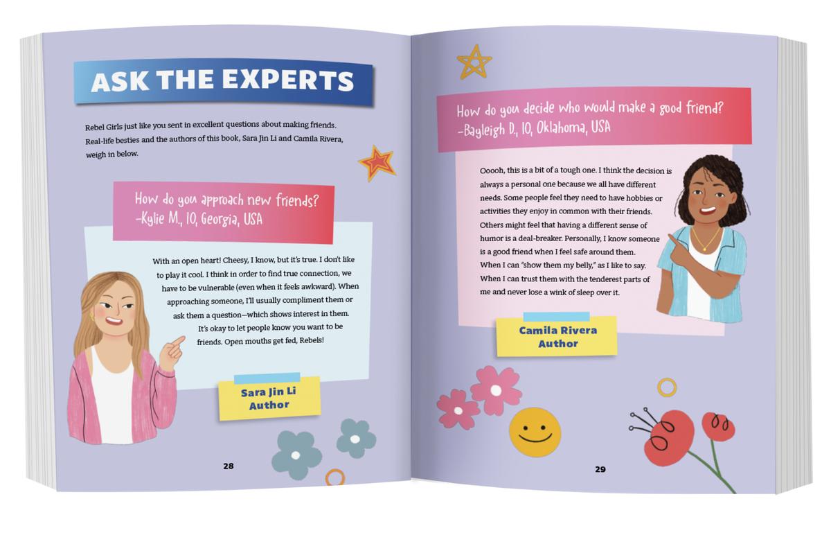 Rebel Girls All Things Friendship: A Guide to Celebrating Old Friends, Making New Ones, and Navigating Sticky Social Situations