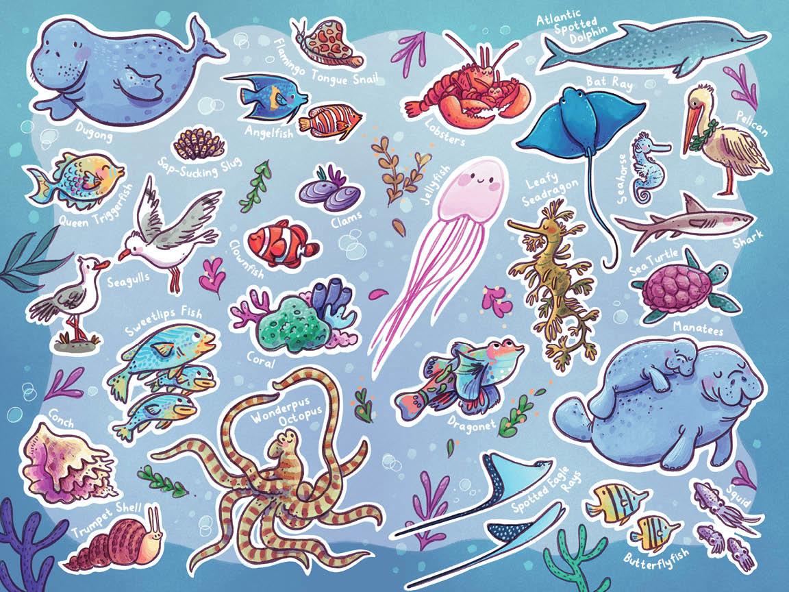 Mermaids' Song to the Sea