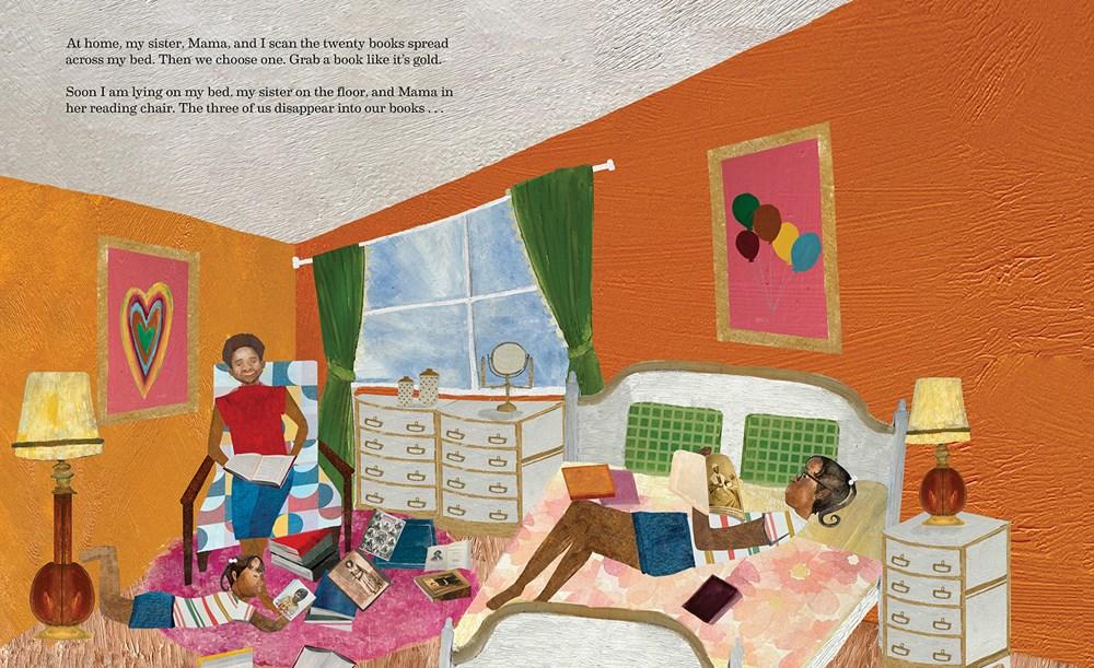 Mama's Library Summers: A Picture Book