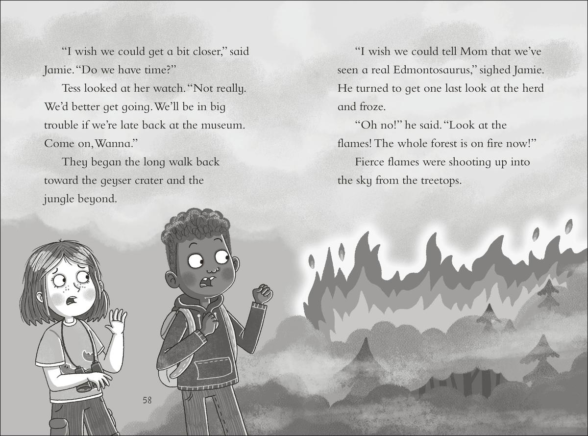 Dinosaur Club The Edmontosaurus Stampede