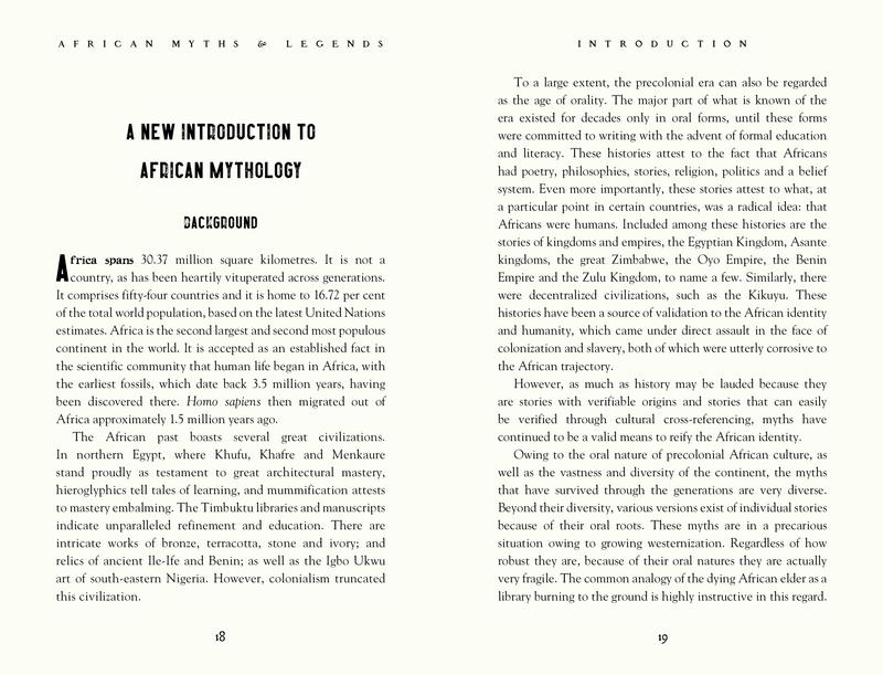 African Myths & Legends: Tales of Heroes, Gods & Monsters