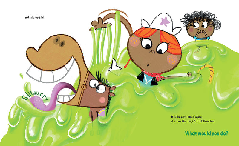 Billy Bloo Is Stuck in Goo