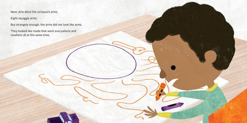 Arlo Draws an Octopus: A Picture Book