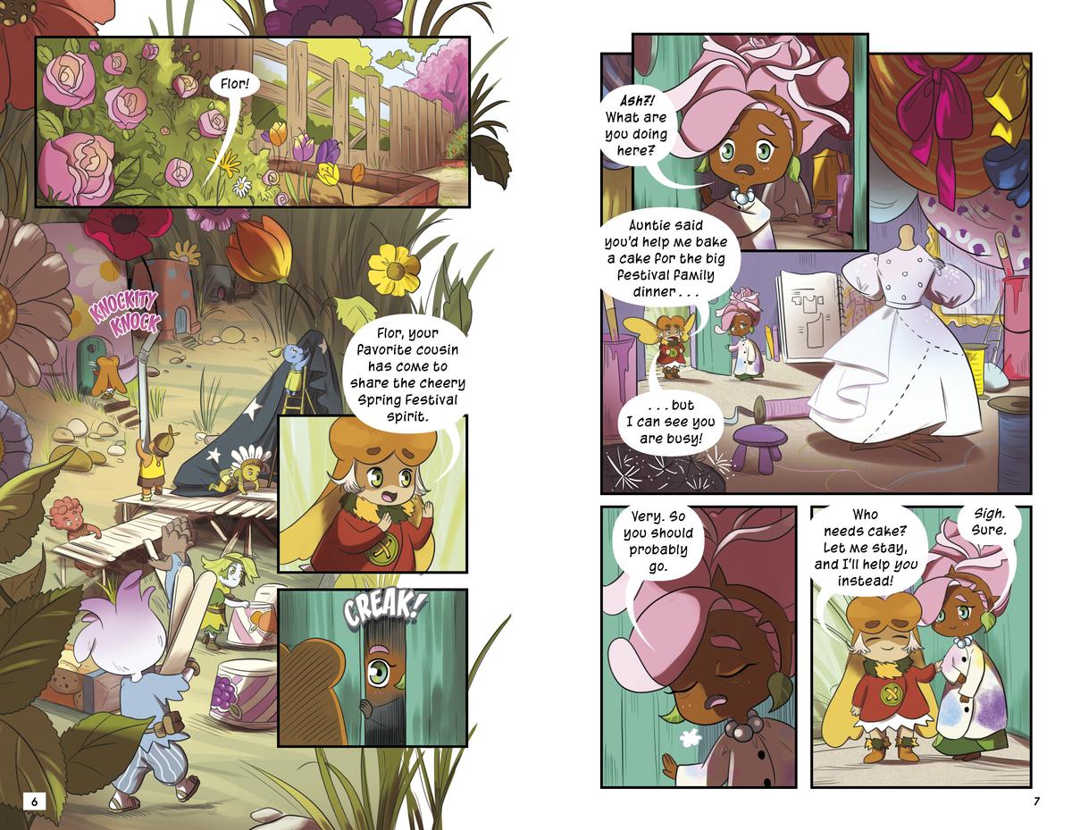 Flor's Garden Show Chaos -- Tales of the Tiny Folk