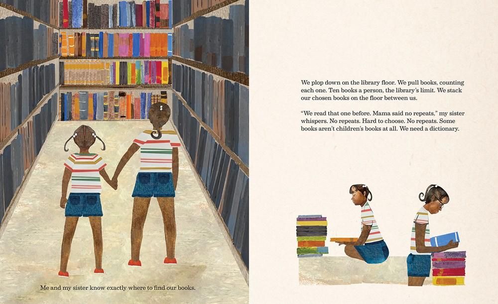 Mama's Library Summers: A Picture Book