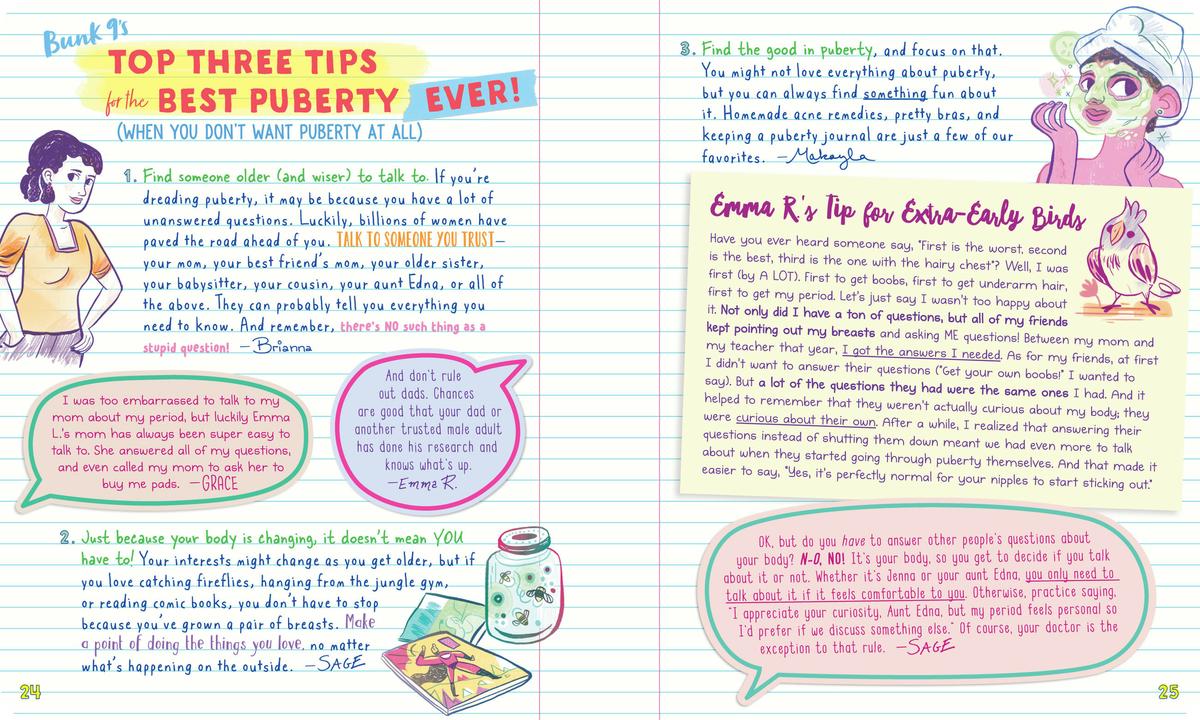 Bunk 9's Guide to Growing Up: Secrets, Tips, and Expert Advice on the Good, the Bad, and the Awkward