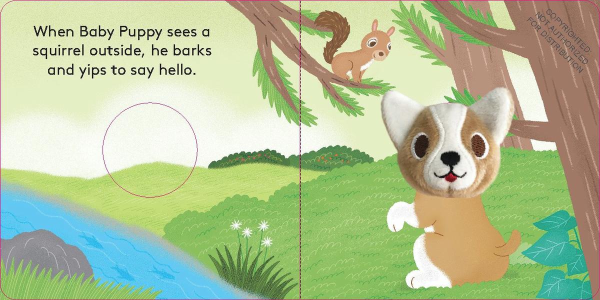 Baby Puppy: Finger Puppet Book