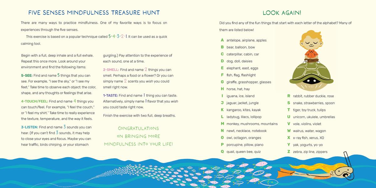 ABCs for a Peaceful Me: A Mindfulness Seek-and-Find Book (A Picture Book)