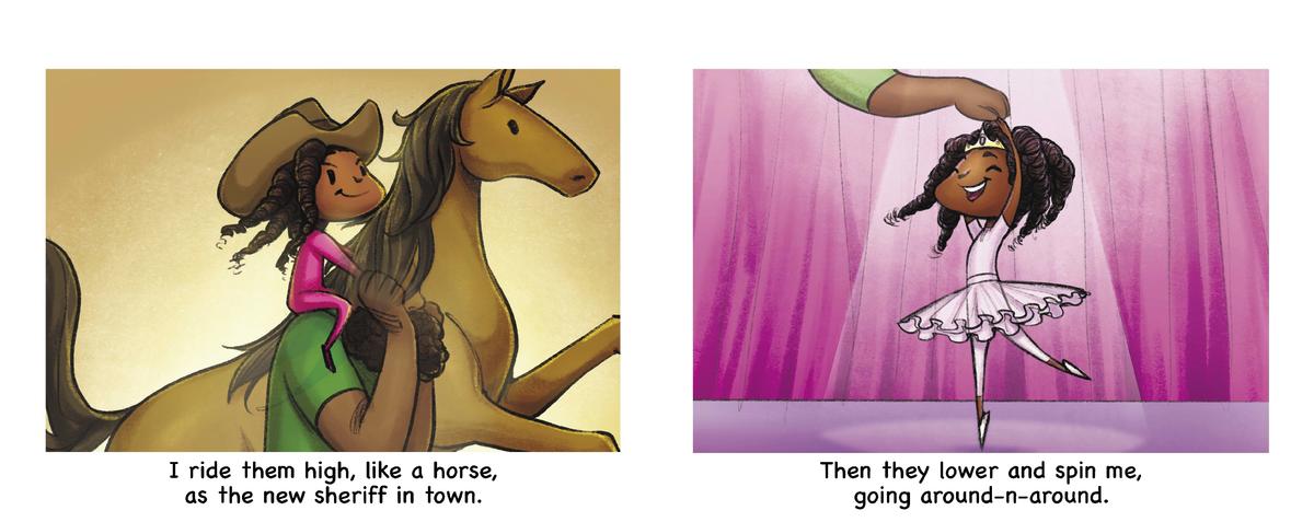 Daddy's Arms Daughter Edition