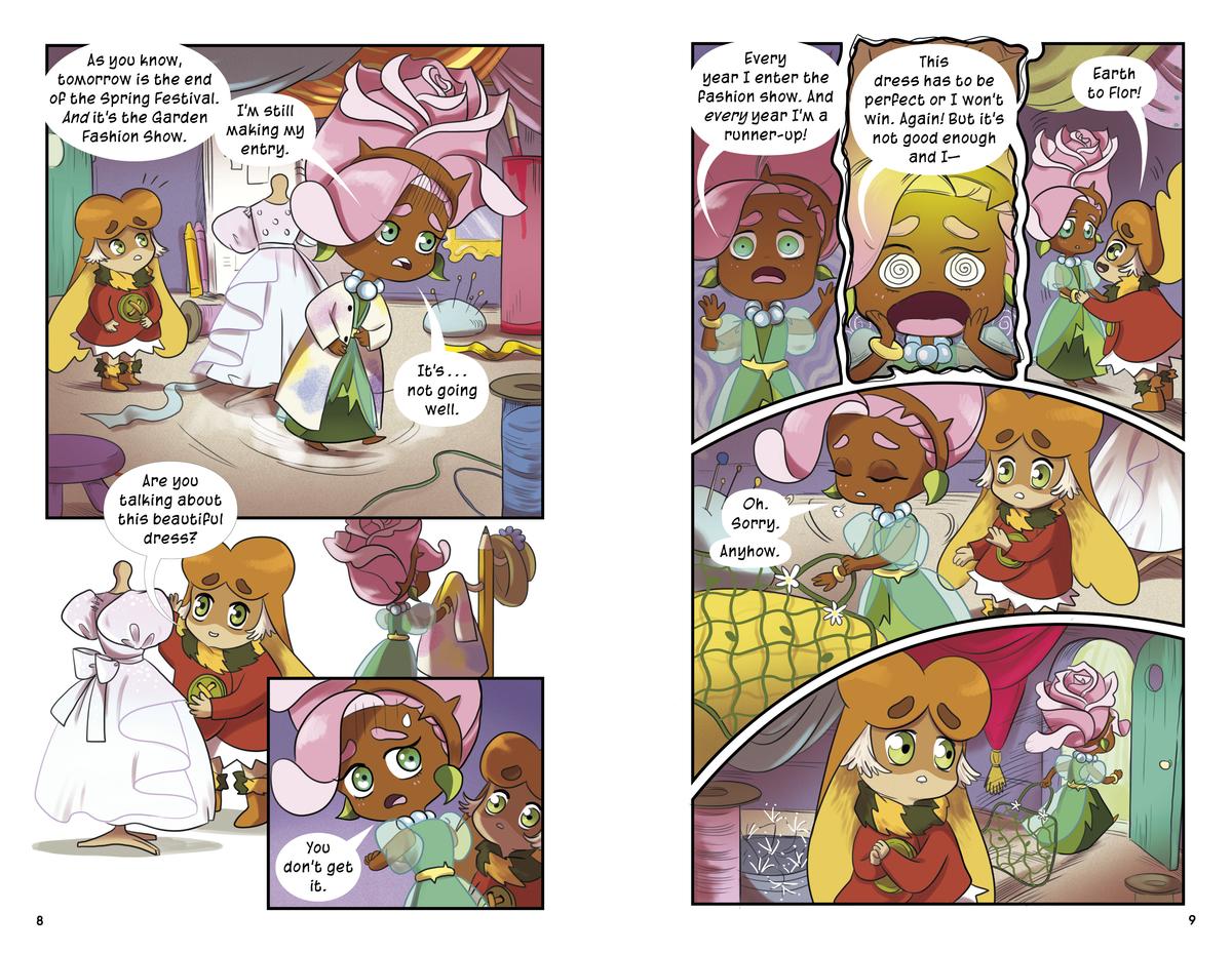 Flor's Garden Show Chaos -- Tales of the Tiny Folk